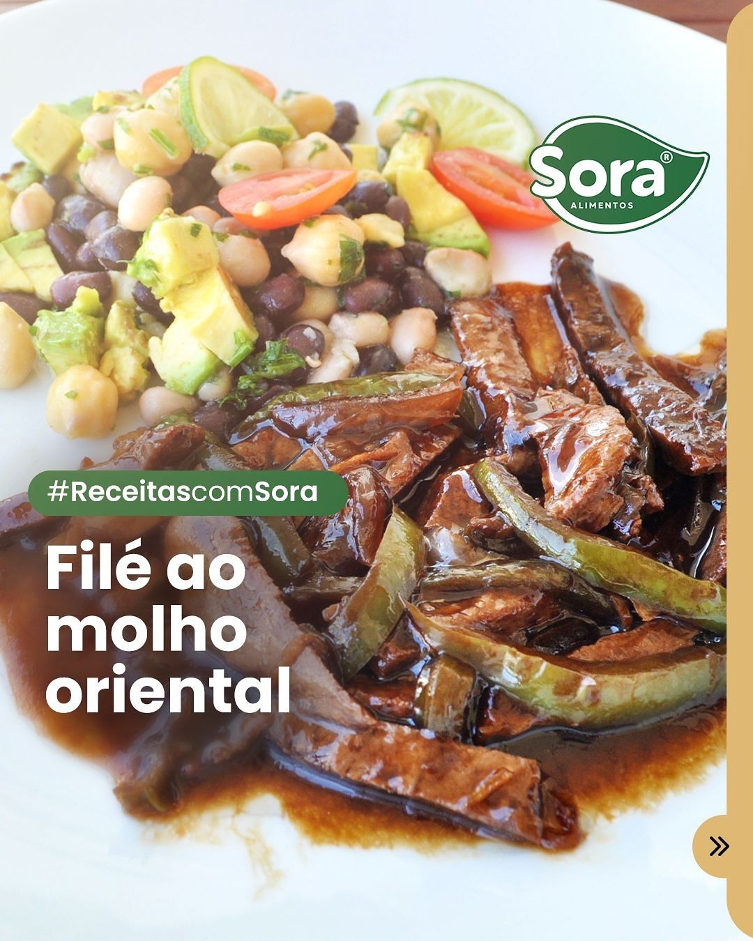 Receita Filé ao molho Oriental